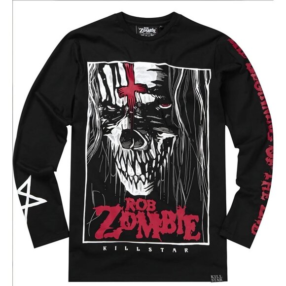 Killstar x Rob Zombie ✦ The End Long Sleeve Top ✦ Hellbilly Deluxe Collab S NWT - Picture 6 of 6